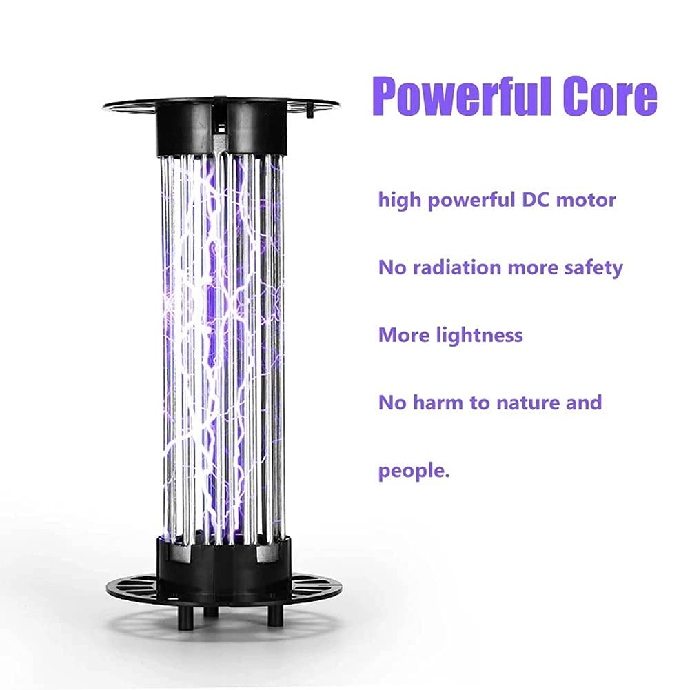 Lámpara para Matar Insectos al Aire Libre, Zapper eléctrico para Matar Mosquitos, trampas para Moscas con luz Ultravioleta física, Mata Insectos electrónico a Prueba de Agua, para Interiores y exter