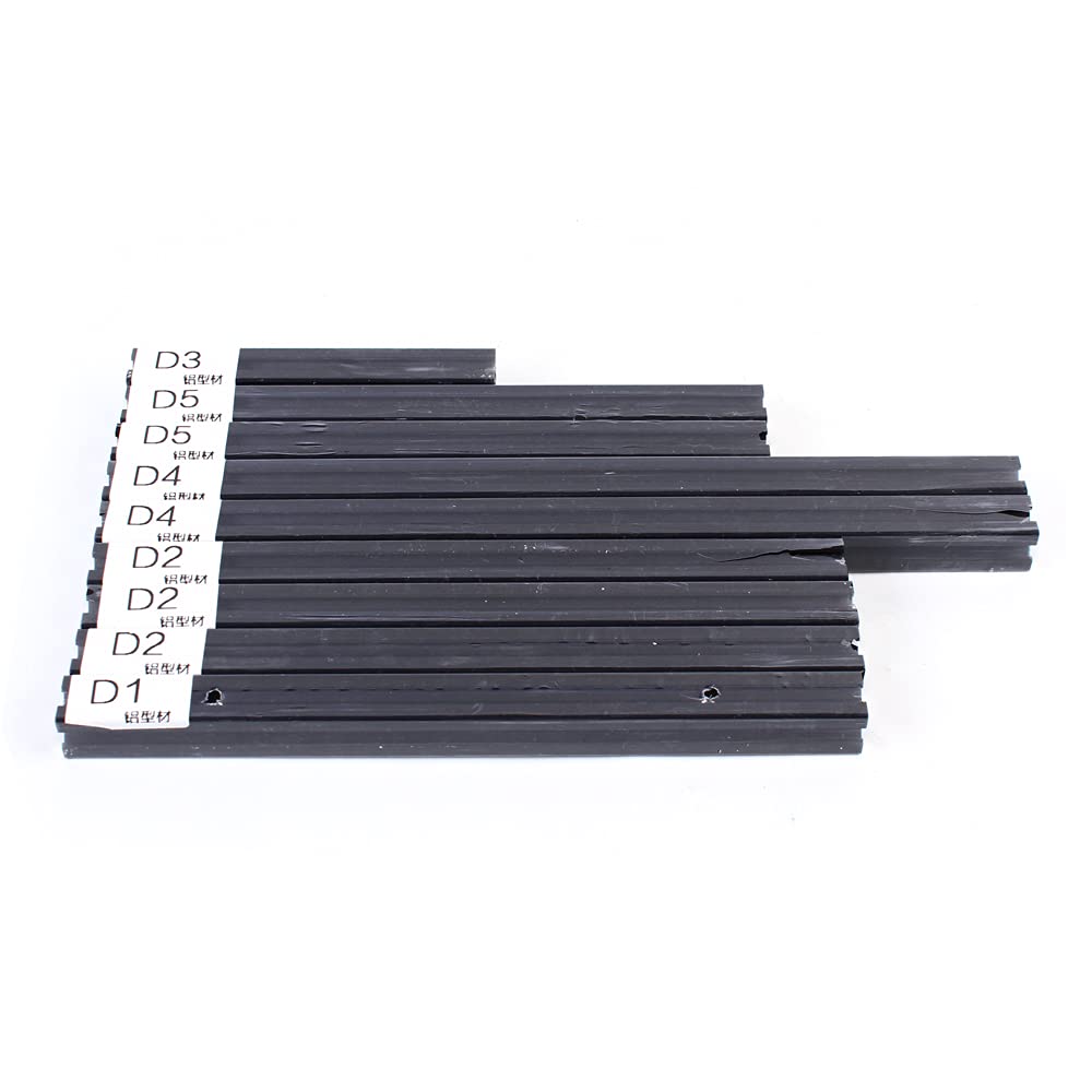 ATX M-ATX ITX - Custodia per computer da gioco fai da te, telaio verticale in alluminio, telaio aperto, dissipazione del calore, per scheda madre PC, nero