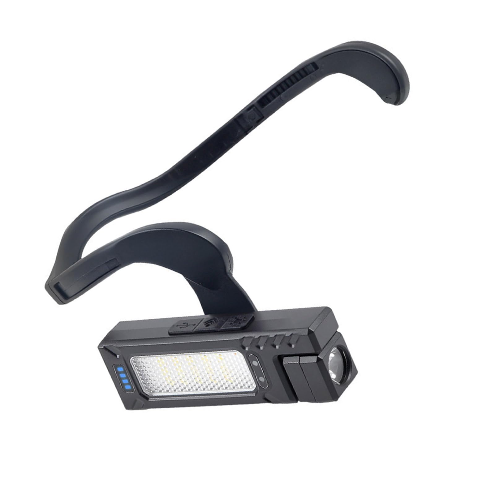 Hsioluted Detachable LED Headlamp Adjustable Lighting Modes Charging Easy Operations ABS Texture for Camping Hiking Camping Headlamp with Motion Sensors