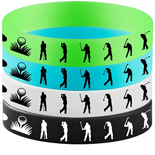 Oringaga 48 Pcs Silicone Bracelets