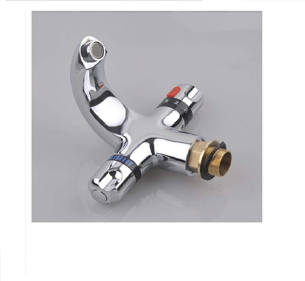 Grifo Grifos para Lavabo de baño Lavabo termostático Cocina Grifo de Cocina de Temperatura Constante Grifo Mezclador