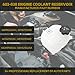 Dasbecan 603-838 Engine Coolant Reservoir Compatible with Chrysler 200 2015-2017 jeep Cherokee 2014-2018 Replaces# 68096261AA 68102155AB