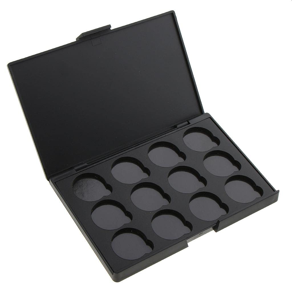 Enakshi® Black Empty Magnetic Palette Box Blush Foundation Concealer Eyeshadow Pressed Powder Makeup Case + Plate|Health & Beauty | Makeup | Makeup Tools & Accessories | Other Makeup Tools & Accs-image-23