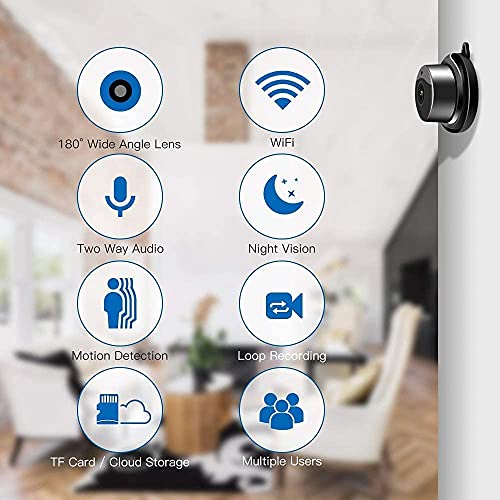 Image of TECHNOVIEW Wireless Full HD 1080p Motion Detection Smart CCTV Security Voice Camera V380 PRO App Control Mobile Connectivity Night Vision, (IP Camera)