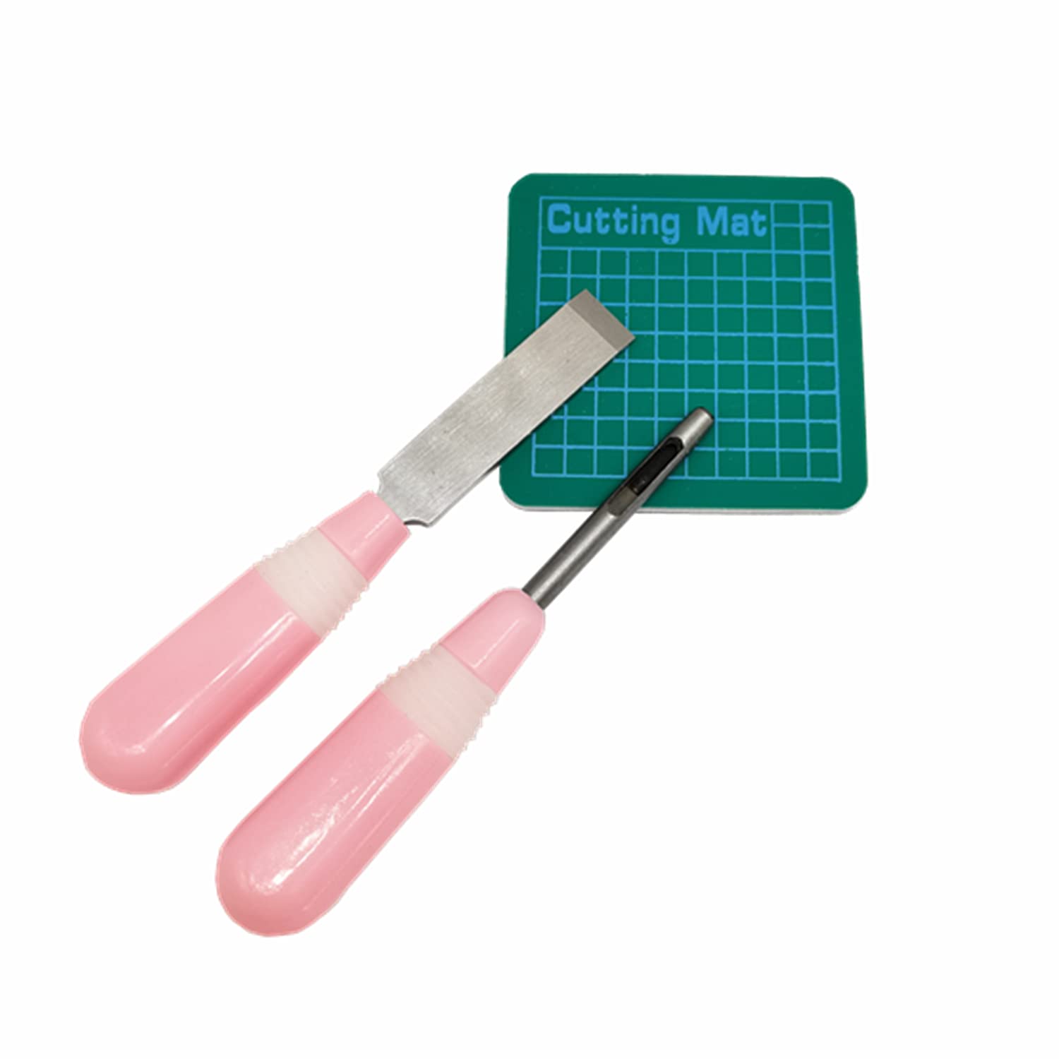 HONEYSEW 3 Pcs Sewing Buttonhole Cutter Set, for Buttonhole and Eyehole (PINK)