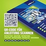 WoldoClean 2in1 Entkalkungstabletten für Kaffeevollautomaten - 2-Phasen Entkalker gegen Kalk & Korrosion, einzeln verblistert, 6 Tabletten