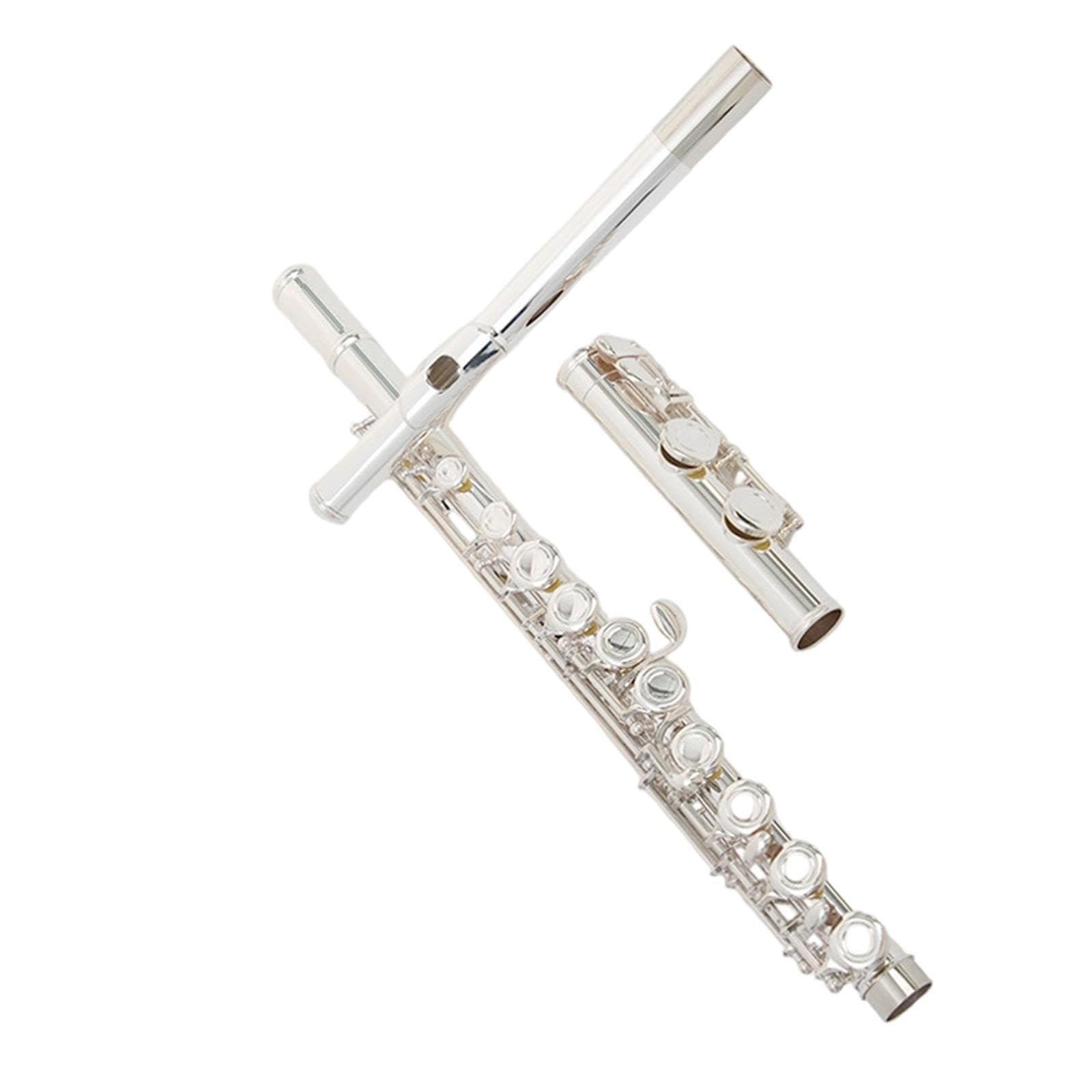 Flute Instruments Flet typu C z 16 otworami posrebrzany