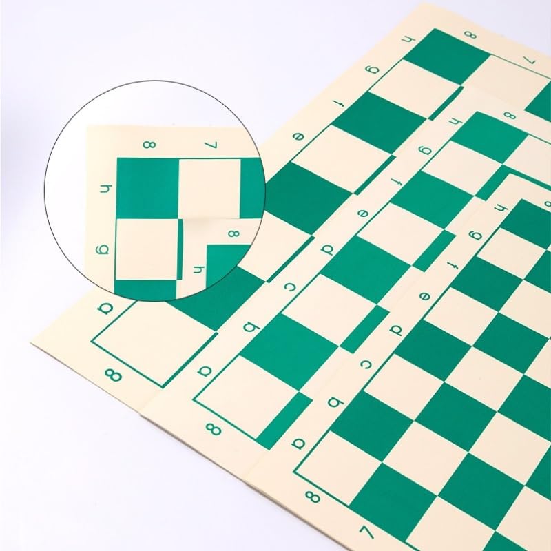 Échecs Tapis d'échecs avec bac de Rangement, échiquiers enroulables