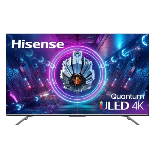 Hisense ULED Premium 55U7G QLED Series 55-inch Android 4K Smart TV with Alexa Compatibility, 1000-nit HDR10+, Dolby Vision & Atmos, 120Hz, HDMI 2.1, Game Mode Pro