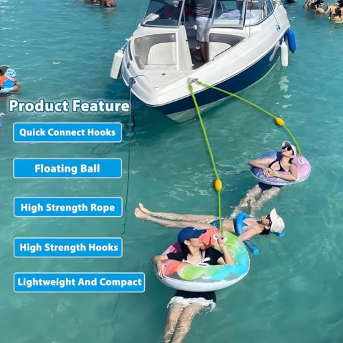 Corde de sécurité pour chien flottante et tether de kayak rivière - 3