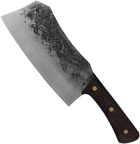 Miniatura 2 de Lifespace Cuchillo de chef de 8 pulgadas con 3 remaches y mango de madera