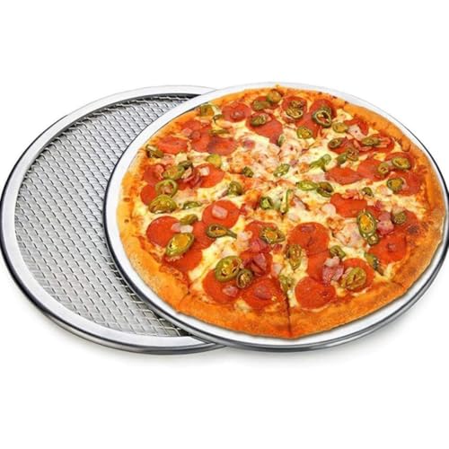 Bandejas para pizza resistentes al calor que evitan masas blandas 7