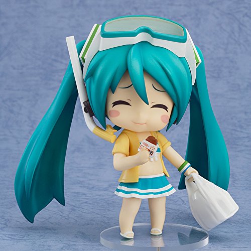 Good Smile Hatsune Miku: Nendoroid Action Figure Swimsuit Ver And Familymart 2013 Ver
