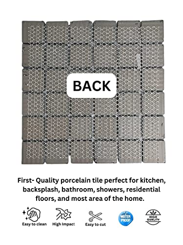 Tenedos Ultramarine Blue With Water Splash Effect Square 2X2 Porcelain Pool Mosaic Floor Wall Tile Backsplash For Kitchen thumb #6