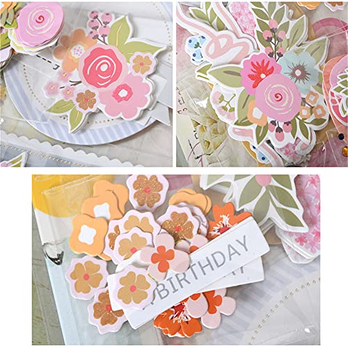 Gigicloud Diy Greeting Card Kits, Paper Greeting Card Set Handmade Diy Making Material Set For Birthday Invitation, Thanksgiving Christmas Holiday Baby Shower 15 Cards + 15 Envelopes