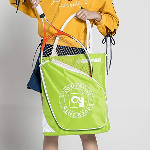 Lioobo – Bolsa de raquete de tênis portátil para academia esportiva grande e simples, bolsa de armaz