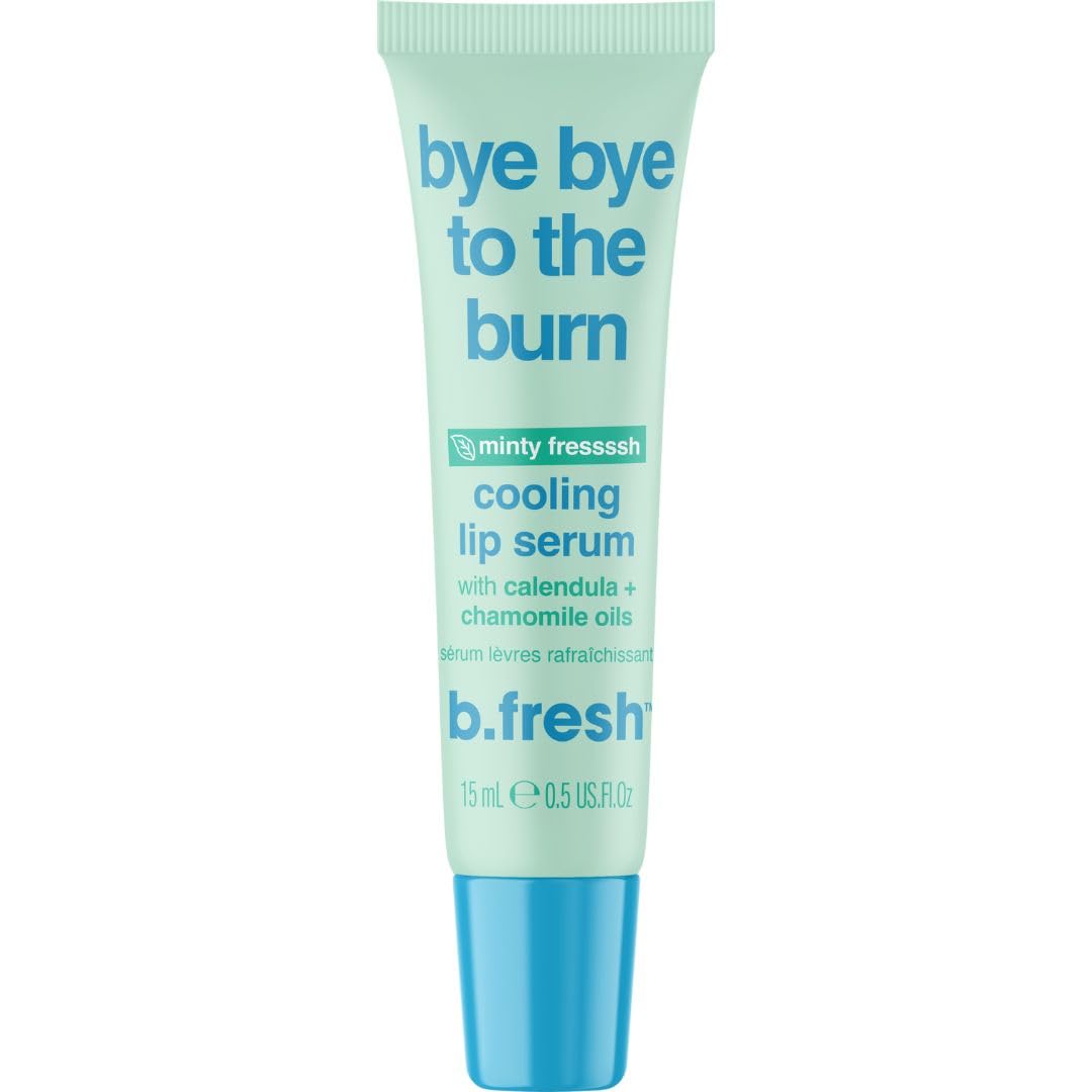 bye bye to the burn - hydrating minty lip serum