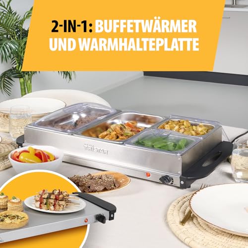 Tristar BP-6285 Buffet-Server, 300, Silber