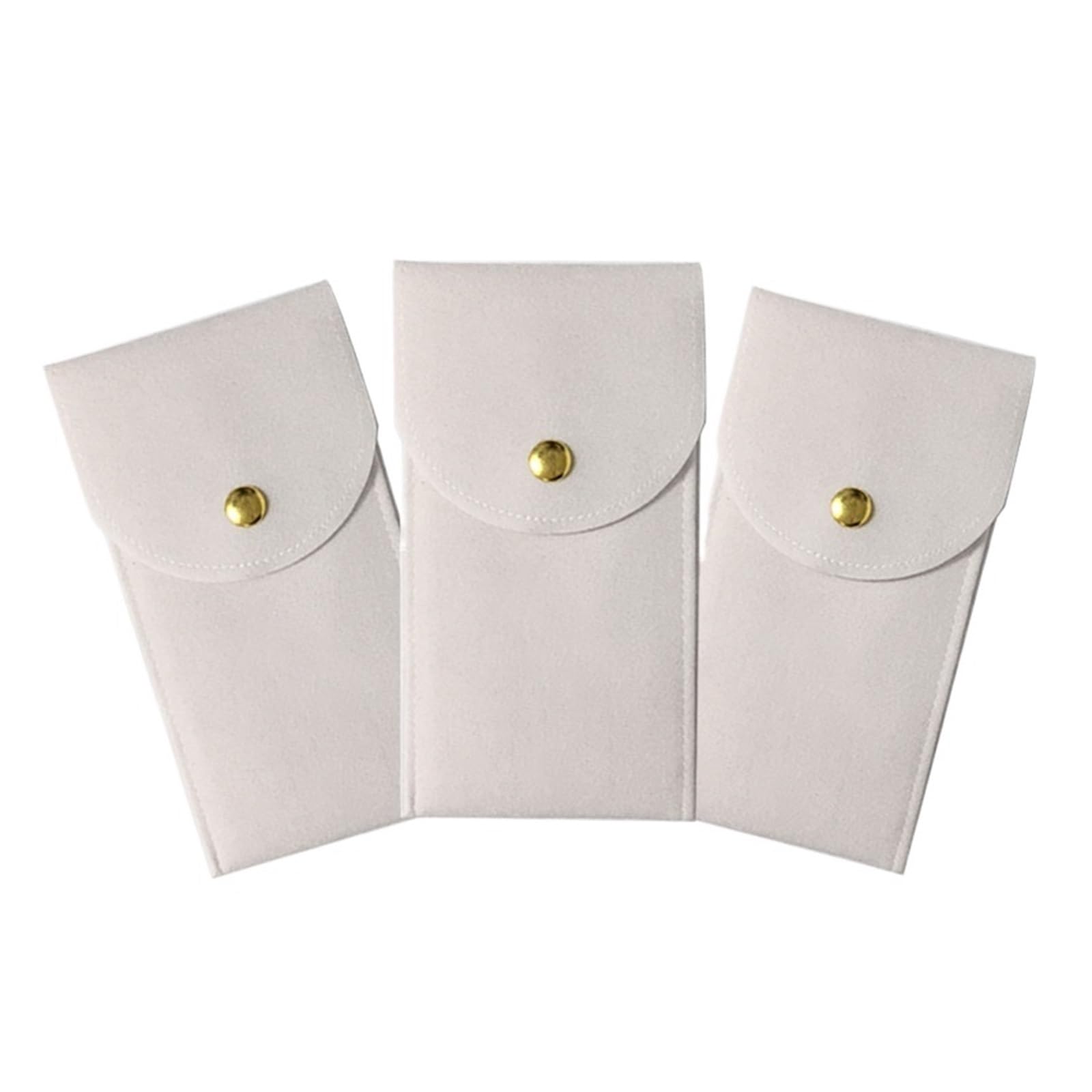 KLdcfhDR 1/3pcs Multi-color Flannelette Watch Travel Pouch