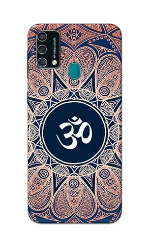 PRINTFIDAA® Printed Hard Back Case Cover for Samsung Galaxy M21s Back Cover (Classical Devine Om) -050425(FG)