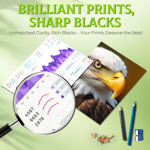 Image of 923e 923XL Ink Cartridges for OfficeJet Pro 8130e 8125e 8120e 8135e Printer Ink Compatible with HP 923 XL hp923 Ink Cartridge Combo Pack for OfficeJet Pro 8135e 8135 8125e 8120e 8120 8139e 8130 8122e