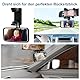 Aolawco Spiegel Auto Baby, 360° Drehbar Auto Spiegel mit Gefederten Clips, Glas-Spiegel, für Meisten Auto(130 * 64mm)