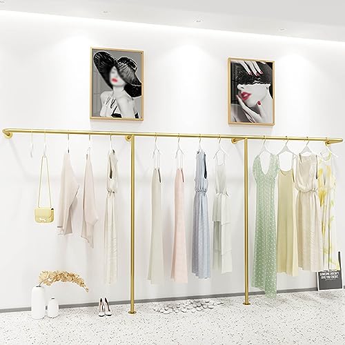 Cintre créatif en métal suspendu pour aménager un dressing mural moderne à la maison
