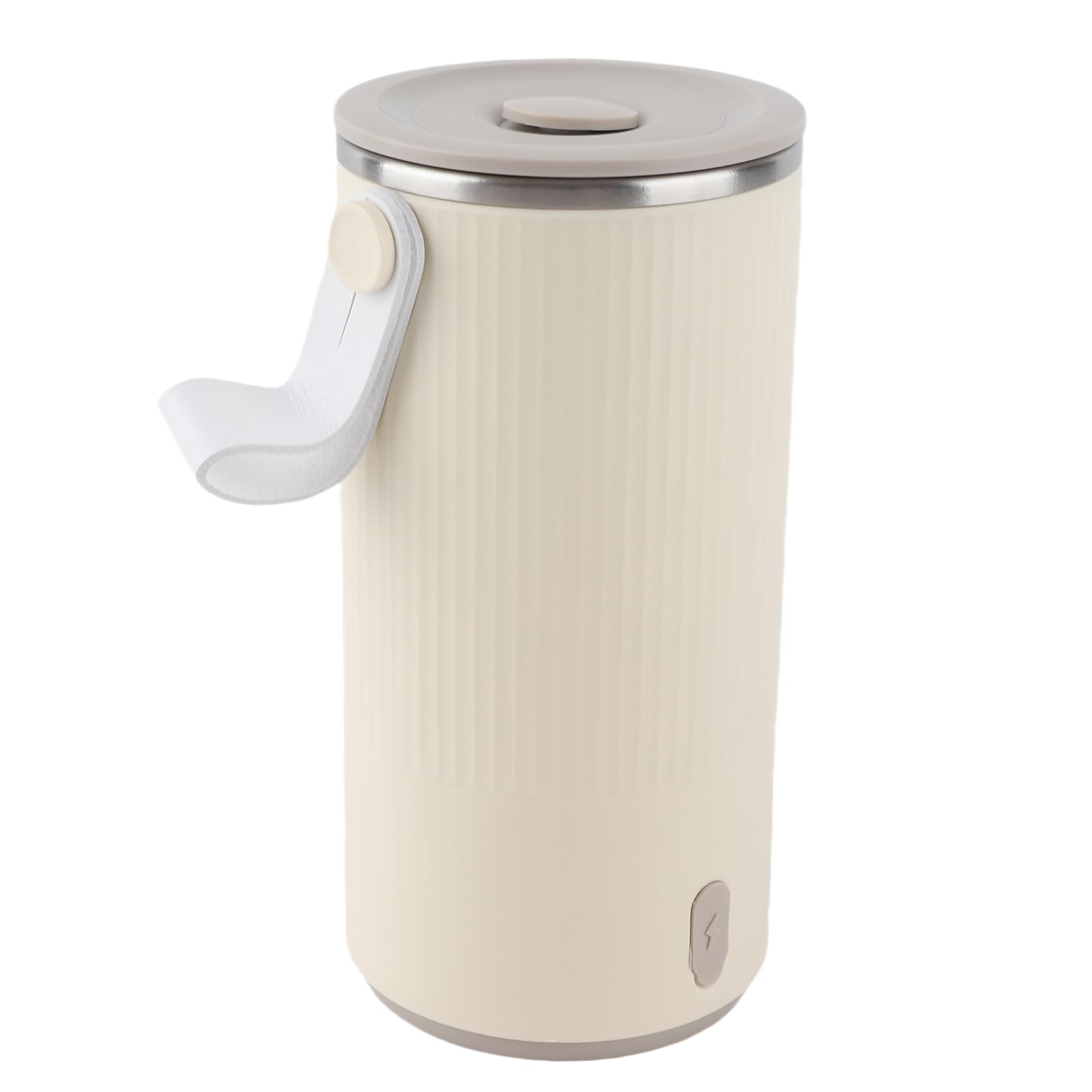Hervidor eléctrico portátil inalámbrico de 400ML con carga USB, caldera de viaje compacta para café, té y leche Calentamiento rápido ideal para camping, oficina y hogar Diseño