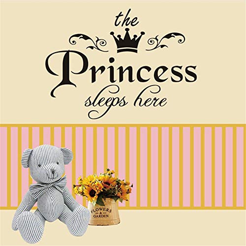 Vinilo decorativo The Princess Sleeps Here 40 cm x 30 cm miniatura 4