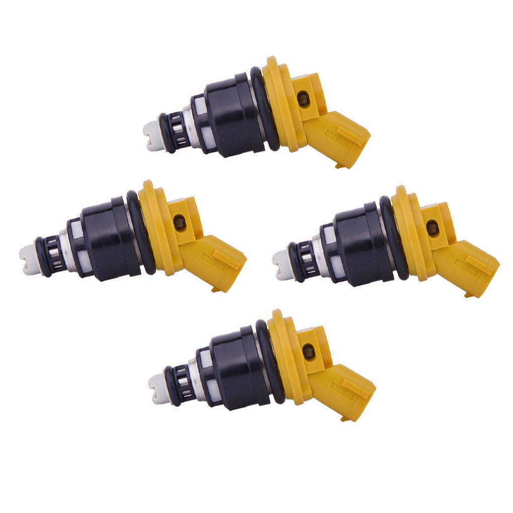 AUYXSSZ 16600-AA170 4Pack 4Pcs Injectors High Performance Improved Fu-el Economy Durable Components for GC8 Forester STB 550cc 555cc Efficient Easy to Install