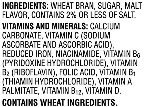 Kellogg's All-Bran, Breakfast Cereal, Original Wheat Bran, Excellent Source of Fiber, Single Serve, 1.76 oz Box(Pack of 70)