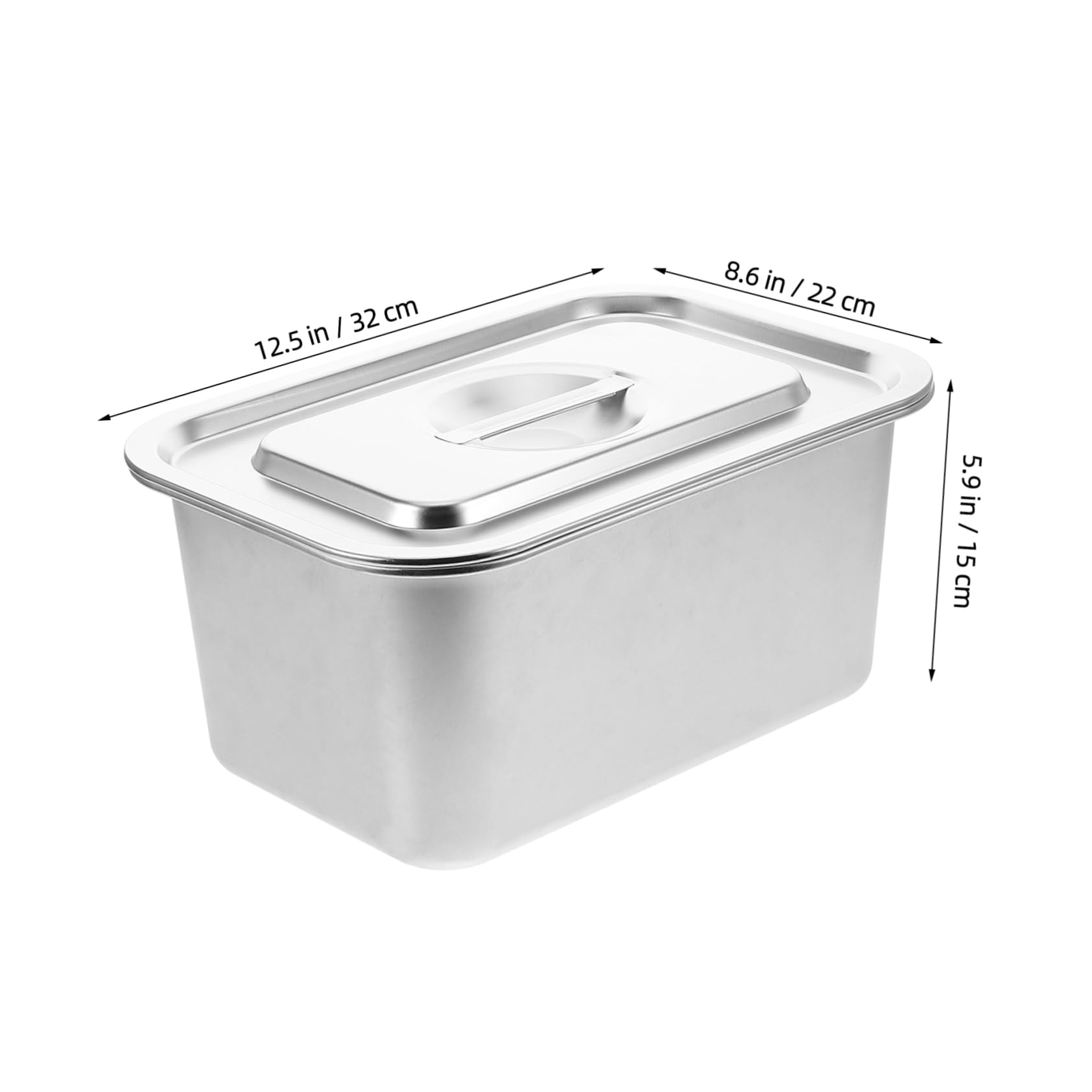 DECHOUS Compact Stainless Steel Kitchen Compost Bin with Odor Sealing Lid Food Waste Container for Countertop Composting Encourages Waste Segregation and Practices
