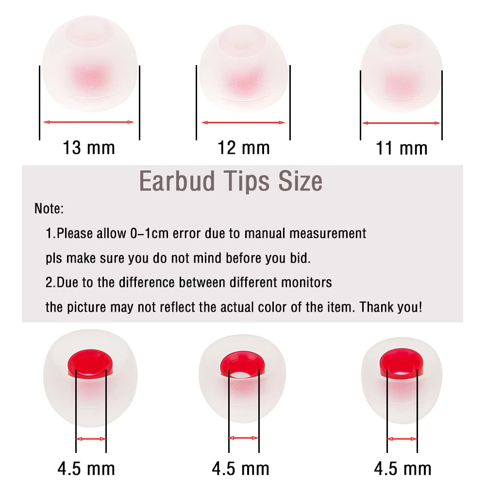 Embouts Silicone De Remplacement Small Pour Ecouteurs Intra-auriculaires