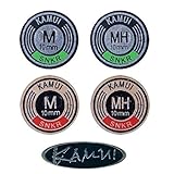 KAMUI Black Snooker Tip (Medium-Hard) (10mm)
