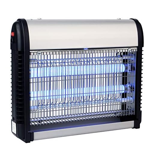 SIMON - Mata Moscas y Mosquitos Eléctrico, Lámpara Antimosquitos para Interior, Mata Moscas Electrónico, Ilumina y Mata Insectos, Cobertura de 80-100m², Luz LED 2x6,5 W, Color Negro