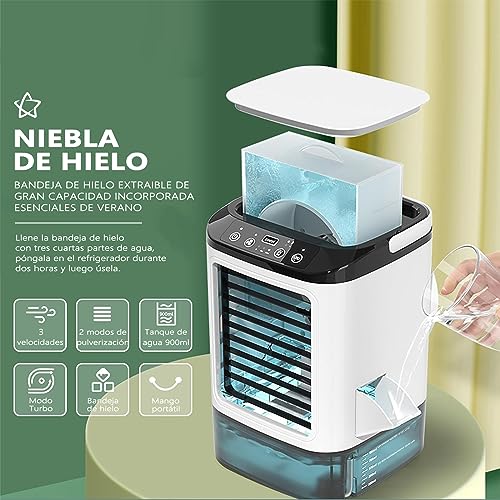 Catálogo para Comprar On-line Mini Aire Acondicionado los mejores 10. 17 Imagen adicional