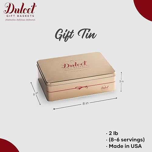 Miniatura 5 de Dulcet Cesta de regalo Heavenly Classic Baked Goods con brownie y galletas para todas las ocasiones, ideal para mamá, papá, hijo, hija, hermanos,