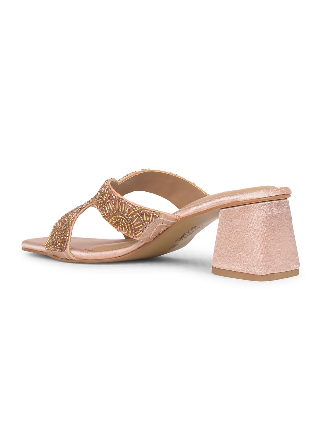 Bata Women's Mule Heel Sandal - Elegant and Comfortable Casual Footwear for Everyday Wear with Trendy Design Multicolor 2