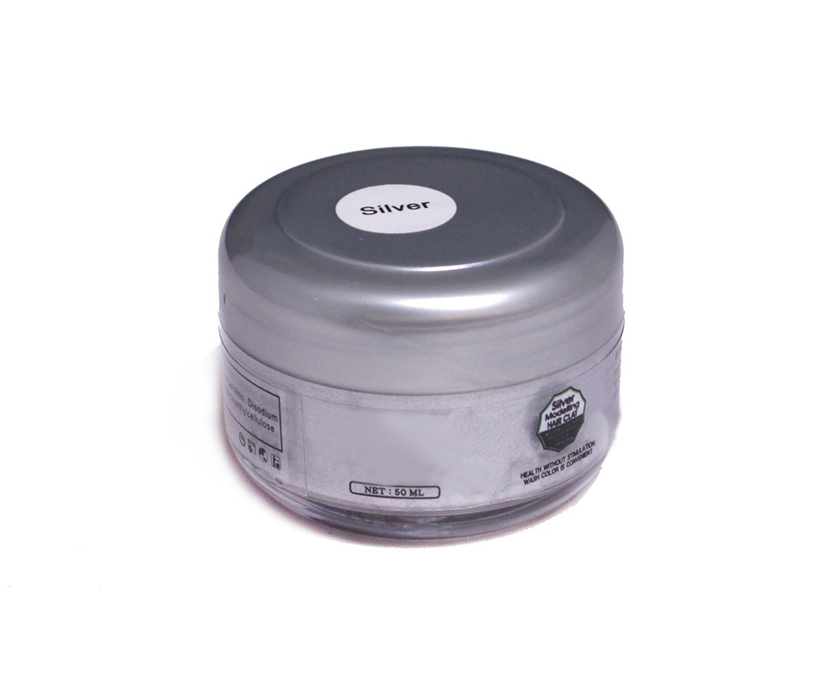 Style Counsel Temporary Colored Hair Wax (Ash Silver)
