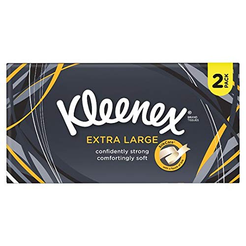 Kleenex Mansize Tessuti Bianchi Confezione Doppia
