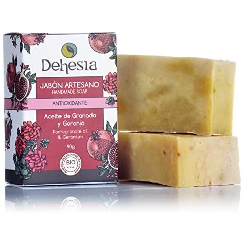 Jabón Artesano Nutritivo-Antiox Bio con Granada y Geranio Cover