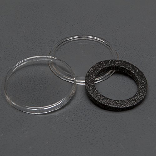 Air-Tite Porta Monedas con Anillo Negro 22mm Pack 25 miniatura 2
