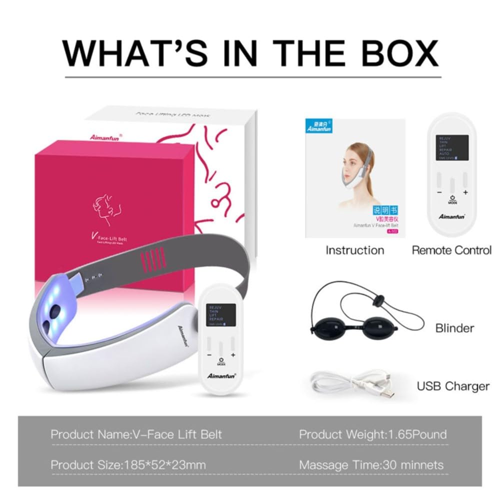 Aimanfun V-Face Electric Double Chin Device，Facial Lifting