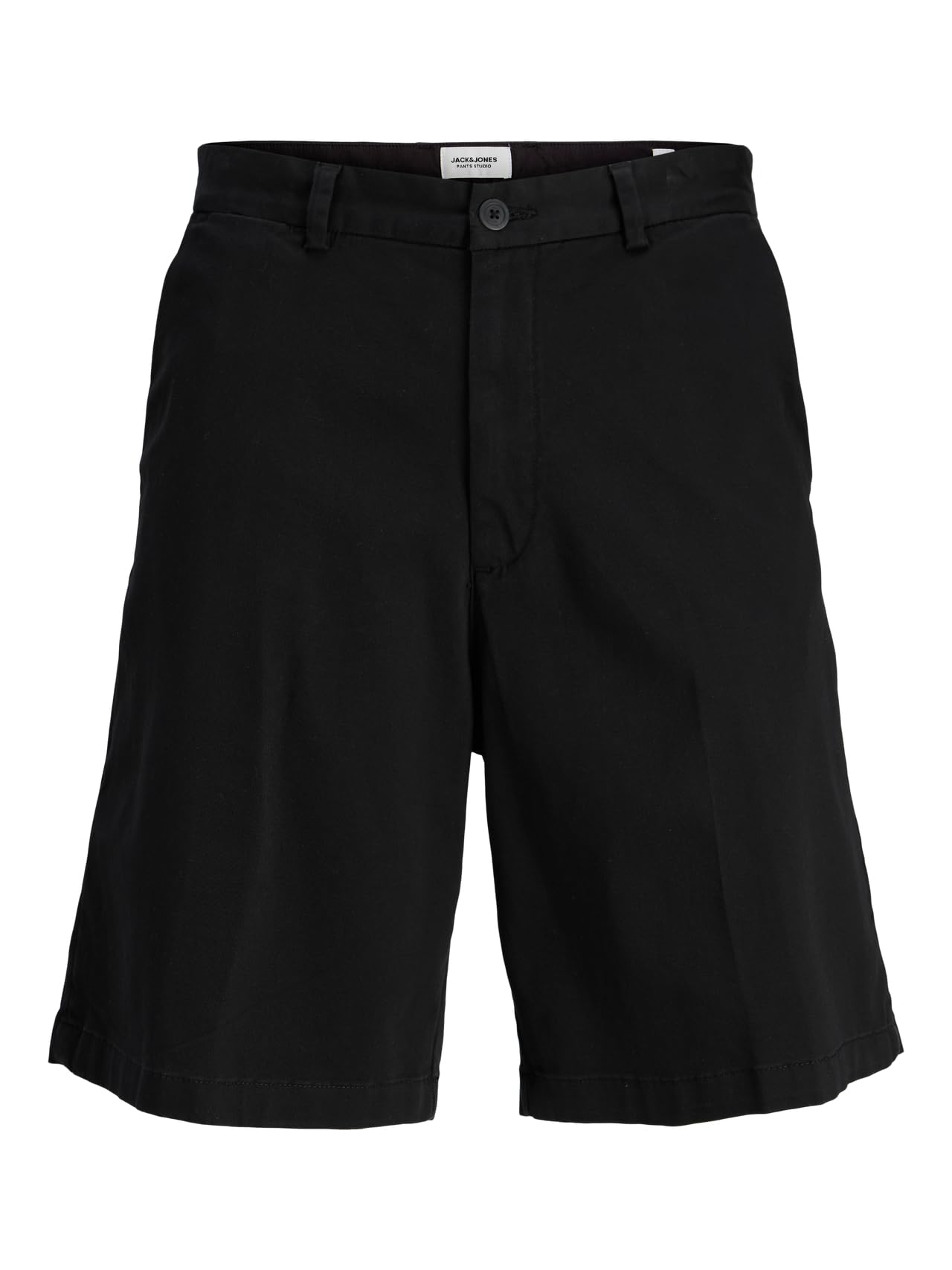 JACK & JONES Jpstbill Barret Chino Shorts LNG Sn, Black, XXL