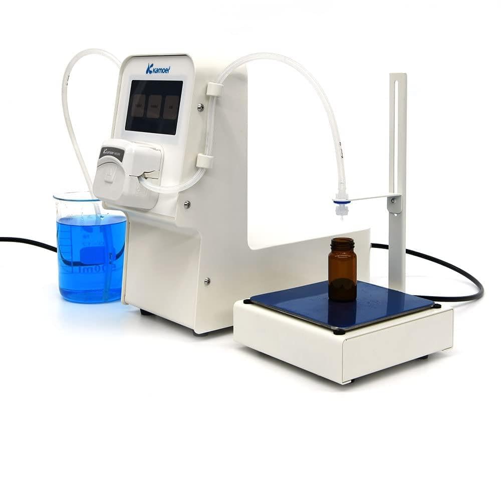Lpuhhda S16 Diaphragm Pumps, Fast A Filling Machine Automatic Peristaltic Pump High Percision With Weighing Scale Laboratory Metering Pumps(,2)