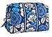Vera Bradley Large Cosmetic (Blue Bayou)