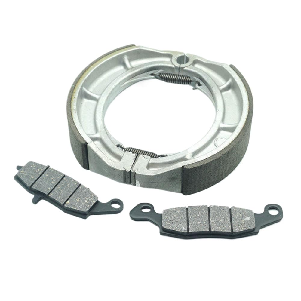 Front Brake Pads Rear Brake Shoe Kit Set Compatible With VL800 C50 Boulevard 2005 2006 2007 2008 2009 2012 2013 2015 2016 2017 2018
