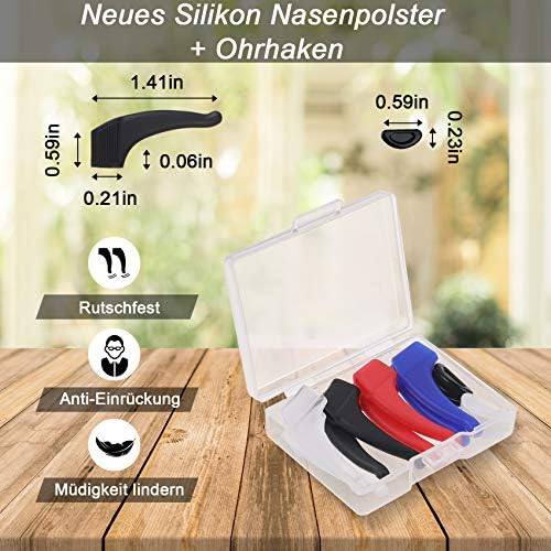 Vastar Glasses Repair Kit, with 1100 Pieces Glasses Screws, 9 in 1 Magnetic Eyeglass Glasses Screwdriver Set, Nose Pads, Tweezers, Glasses Cloth and Bag, for Glasses, Sunglasses and Watches Repair