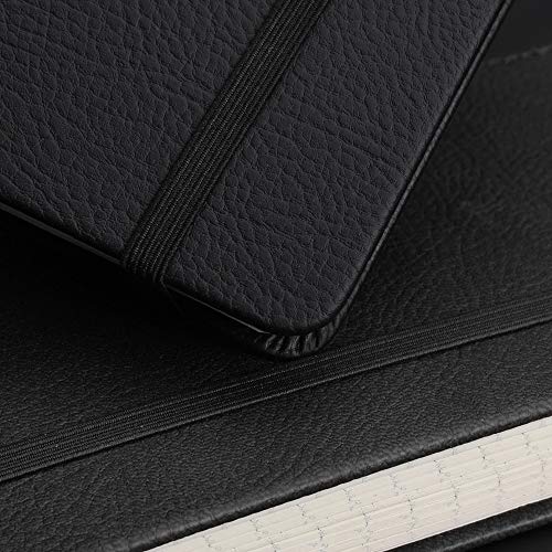 Pocket Notebook Journal Notepad (2-Pack),Small Hardcover Mini Lined/Ruled Journal, 3.5x5.5 inch, Total 312 Numbered Pages