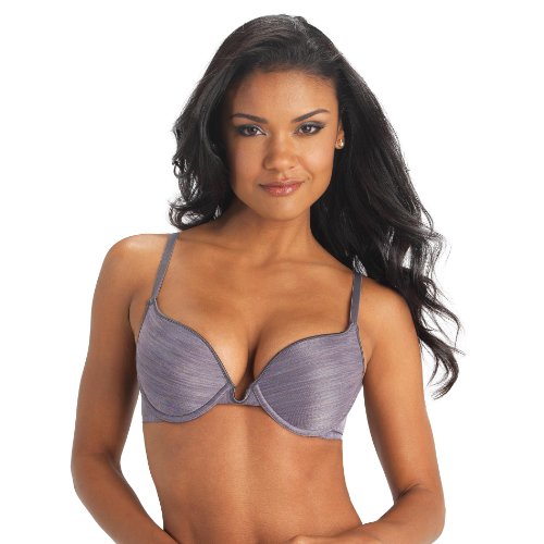 Vassarette Women's Silken Heather Push Up Bra 75347